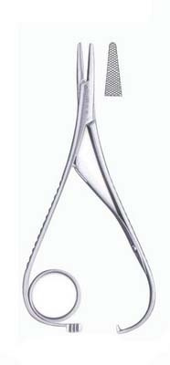 Igłotrzymacz Mathieu z pierścieniem 14 cm