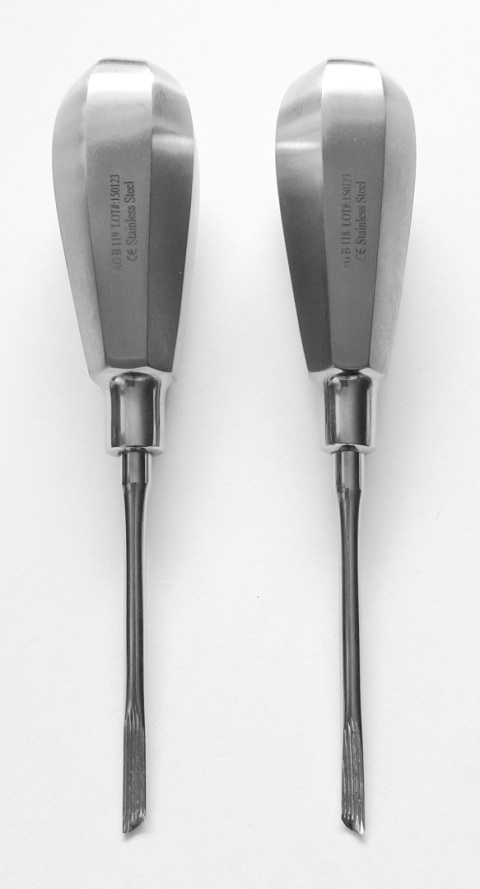 Dźwignia korzeniowa Kopp prosta prawa i lewa