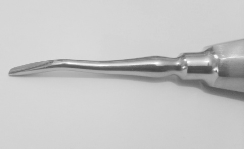 Dźwignia korzeniowa modyfikowana odgięta 4 mm Dźwignia korzeniowa modyfikowana odgięta 4 mm