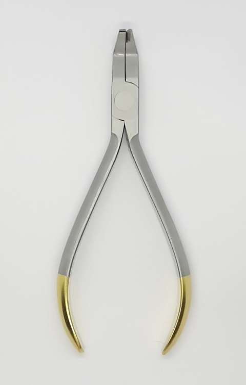 Ball Hook TC forceps for crimping hooks.