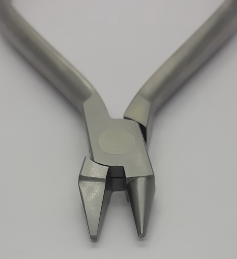 Kleszcze ortodontyczne ANGLE, płasko-okrągłe, 12,5 cm (Ptasie Dzioby) Kleszcze ortodontyczne ANGLE, płasko-okrągłe, 12,5 cm (Ptasie Dzioby)