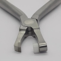 Posterior Band TC orthodontic forceps for cutting wire.