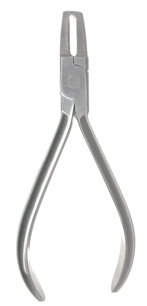 Orthodontic forceps for removing locks. Orthodontic forceps for removing locks.