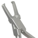 Orthodontic forceps for removing locks. Orthodontic forceps for removing locks.