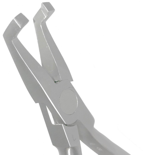 Orthodontic forceps for removing locks. Orthodontic forceps for removing locks.
