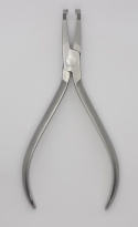 Orthodontic forceps for removing locks.