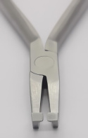 Orthodontic forceps for removing locks.