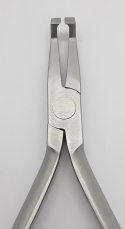 Orthodontic forceps for removing locks.