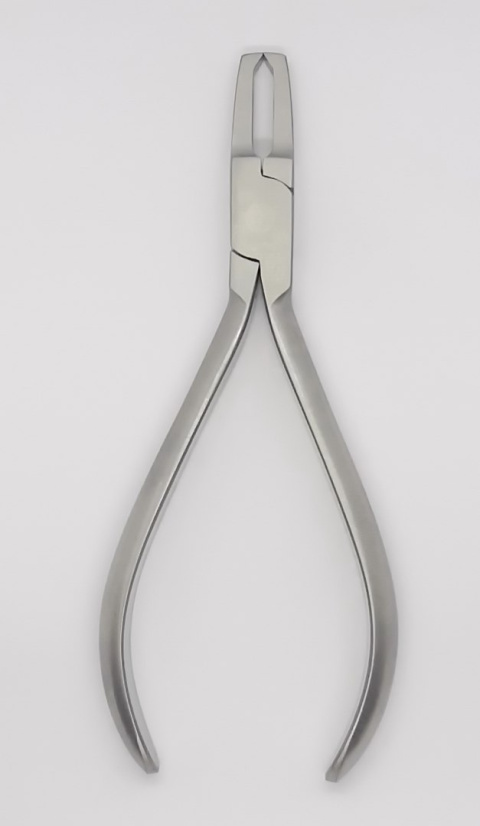 Orthodontic forceps for removing locks.