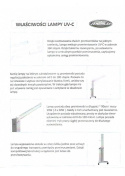Lampa UVC do sterylizacji powierzchni Lampa UVC do sterylizacji powierzchni