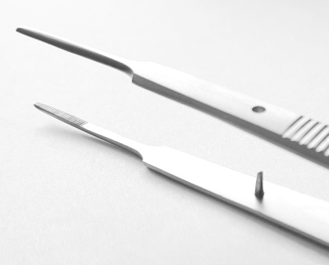 Pęseta anatomiczna Gerald bez ząbka 17,5 cm.