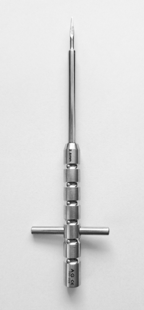 Osteotom płomyk płaski