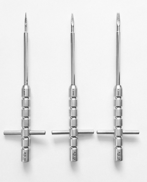 Osteotom płomyk płaski