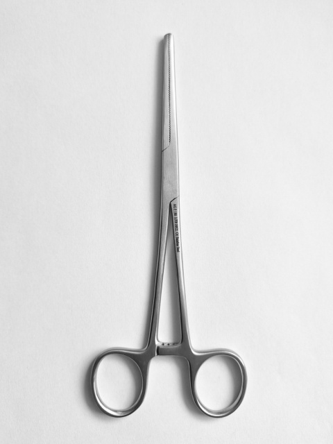 Kleszczyki hemostatyczne / Rochester-Pean, proste.